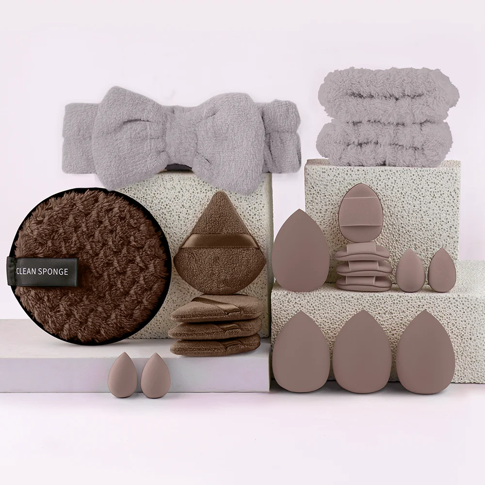3–20PCS Makeup Brush Set – Soft Synthetic Brushes