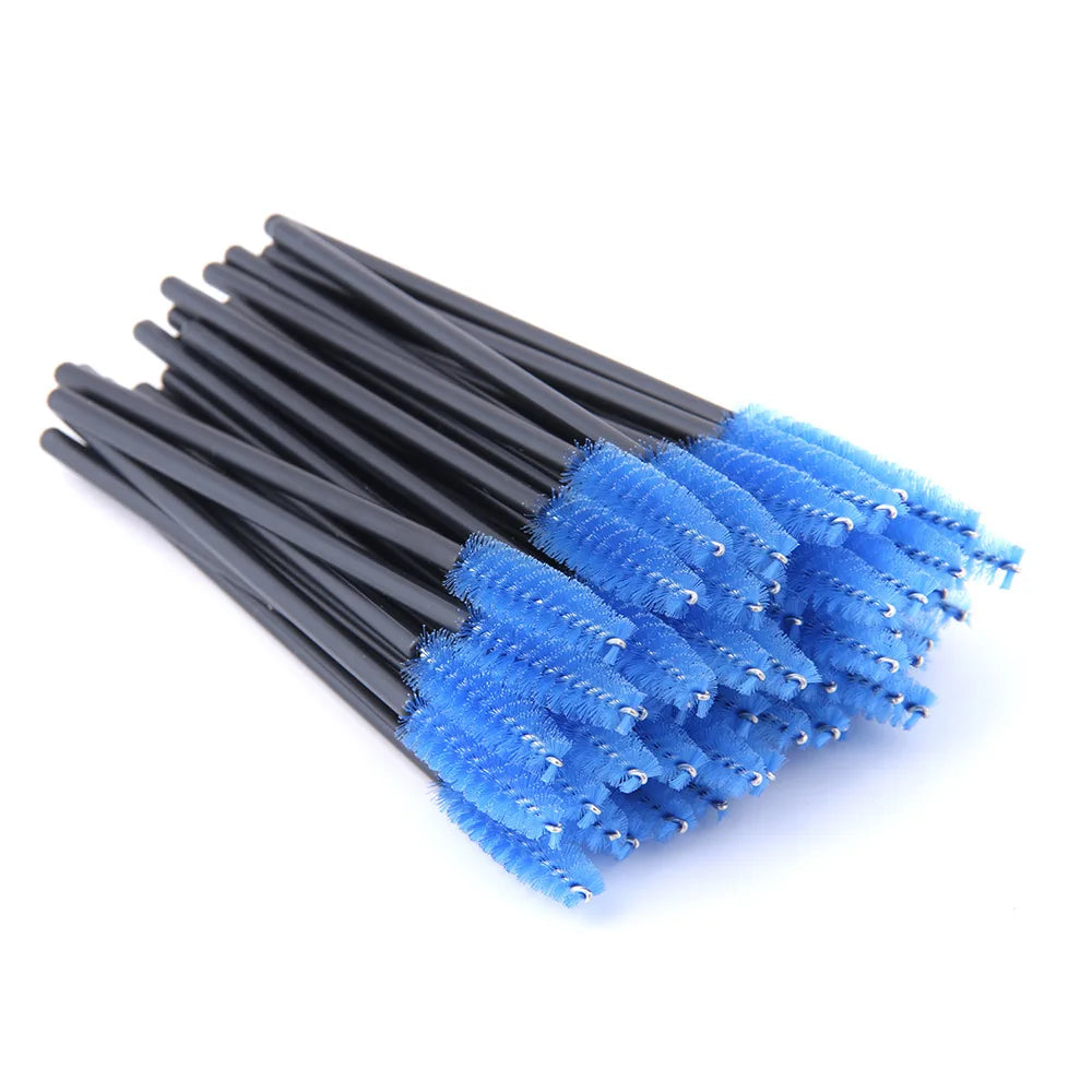 Disposable Eyelash & Eyebrow Mascara Wands (5/50 Pack)