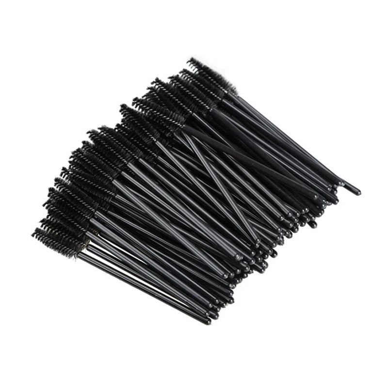5/50 Pcs Eye Lash Brushes Eyebrow Brush False Eyelashes Extension Tools Mascara Wands Applicator Spoolers Lashes Cosmetic Tool