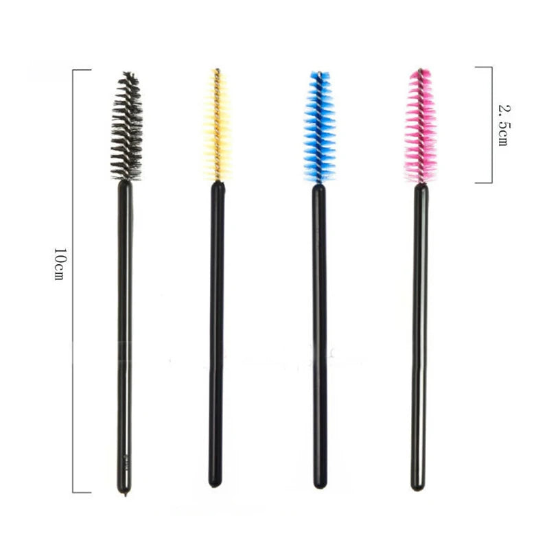 5/50 Pcs Eye Lash Brushes Eyebrow Brush False Eyelashes Extension Tools Mascara Wands Applicator Spoolers Lashes Cosmetic Tool