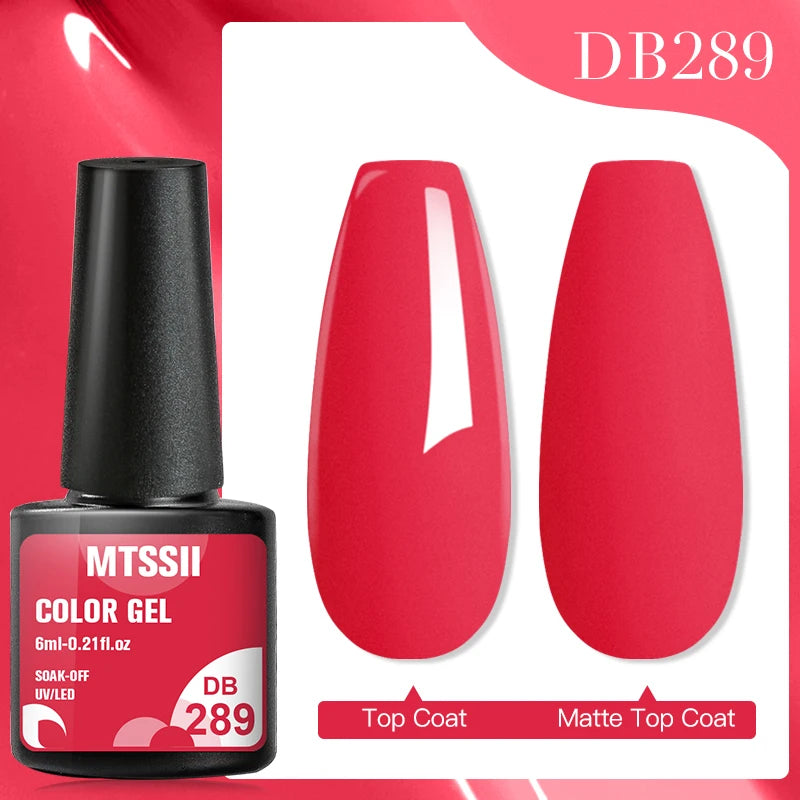 Mtssii 7ML Colorful Reflective Gel Nail Polish Glitter Sparkling Flash Glitter Gel Polish Semi Permanent Varnish Soak Off Nails