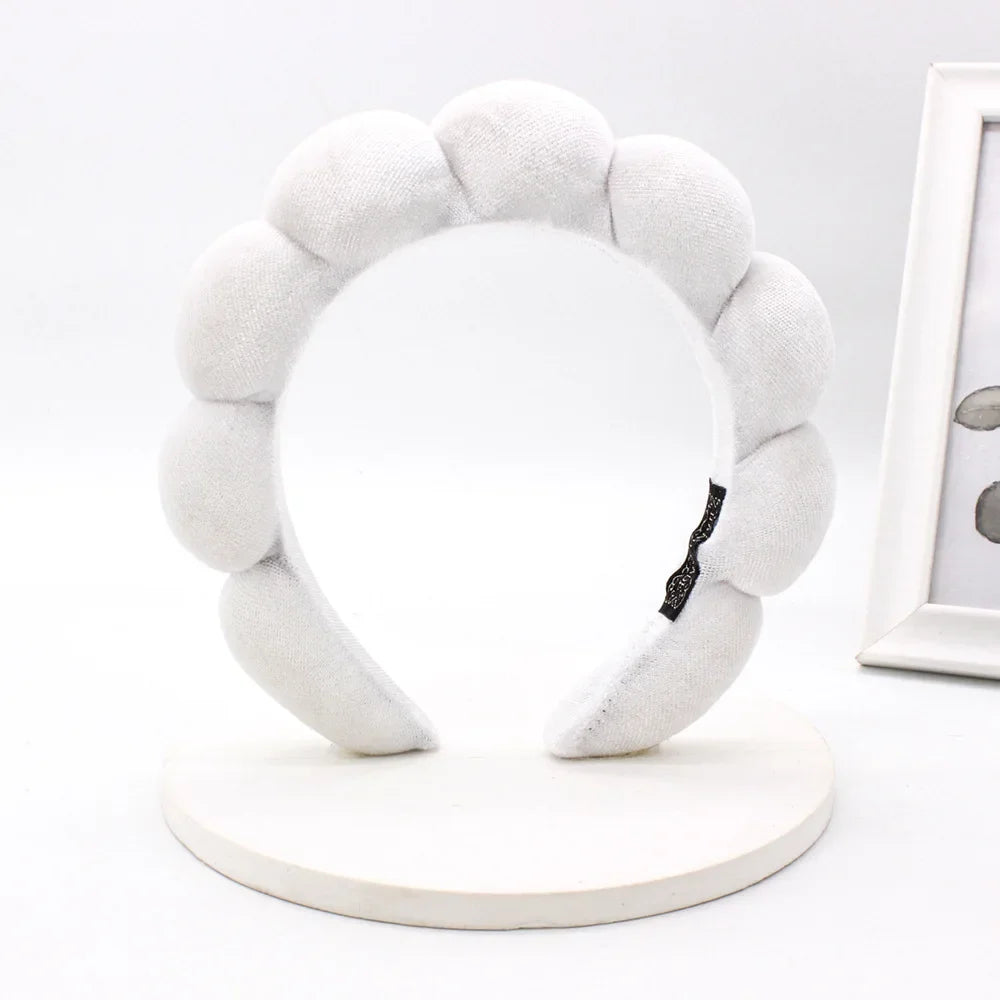 Velvet Spa Headband – Soft Face Wash Hair Band