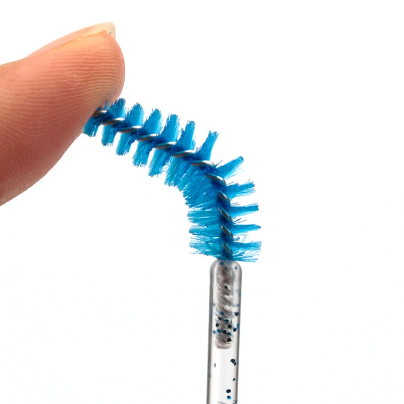 5/50 Pcs Eye Lash Brushes Eyebrow Brush False Eyelashes Extension Tools Mascara Wands Applicator Spoolers Lashes Cosmetic Tool
