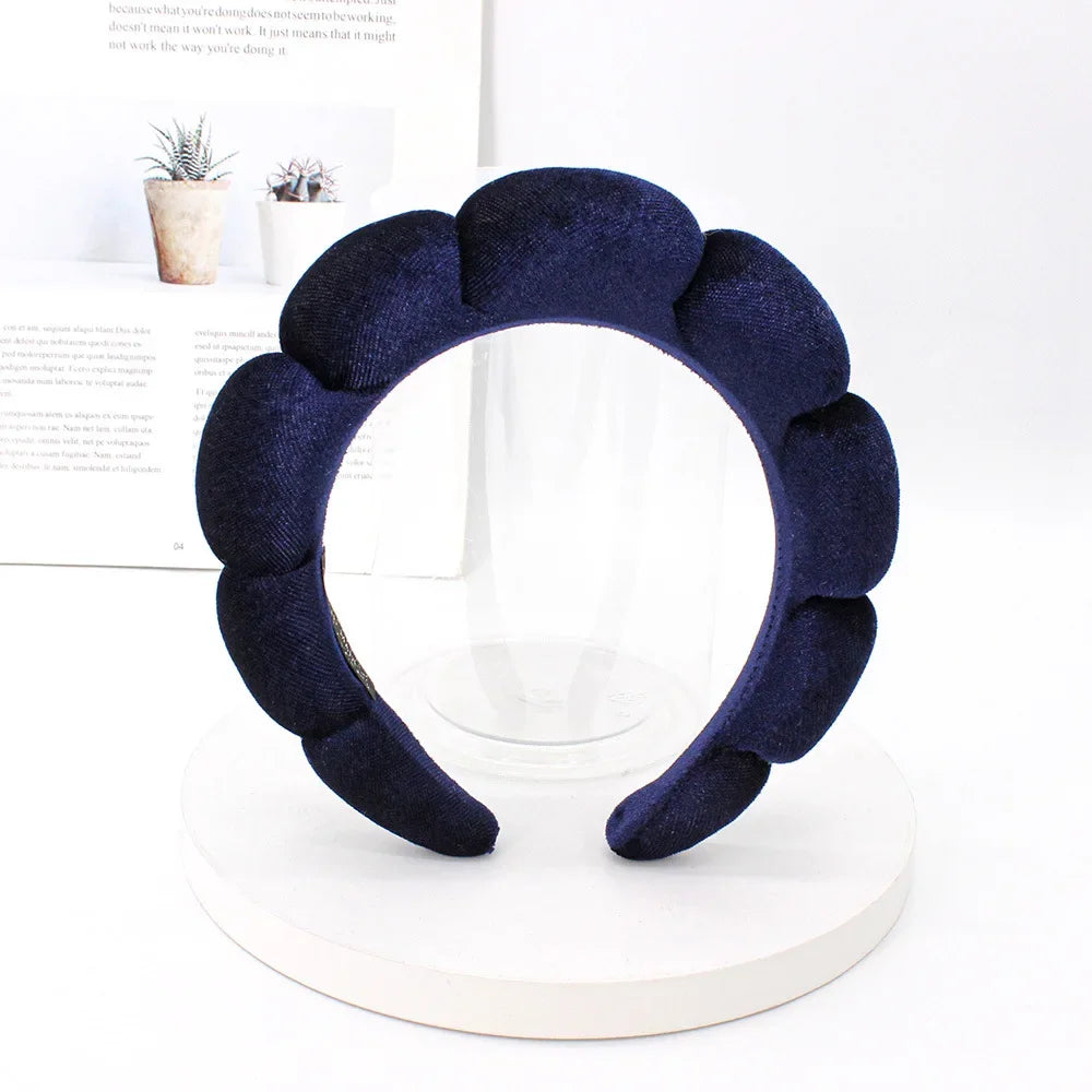 Velvet Spa Headband – Soft Face Wash Hair Band