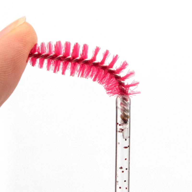 5/50 Pcs Eye Lash Brushes Eyebrow Brush False Eyelashes Extension Tools Mascara Wands Applicator Spoolers Lashes Cosmetic Tool