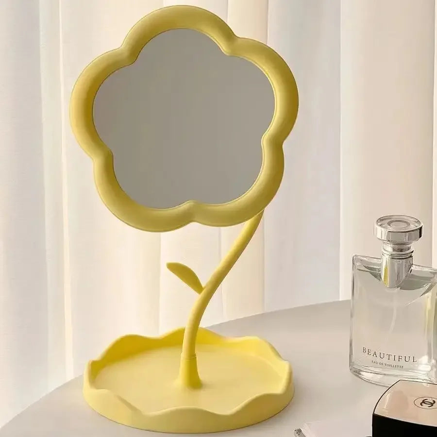 Flower Vanity Mirror – Desktop Makeup Mirror