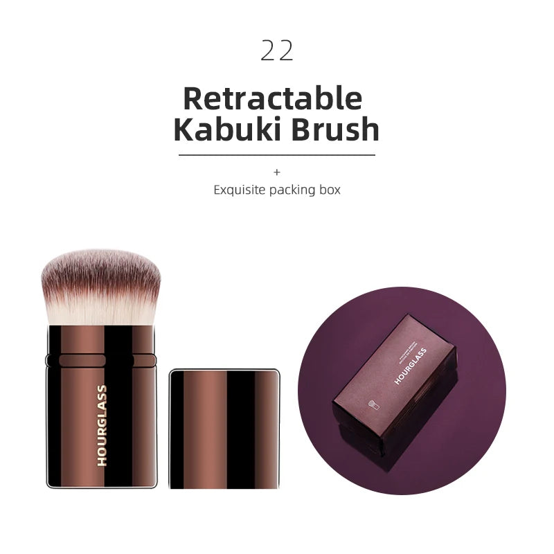 Hourglass Makeup Brush – Multi-Purpose Face & Eye Brush