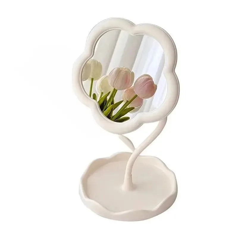 Flower Vanity Mirror – Desktop Makeup Mirror