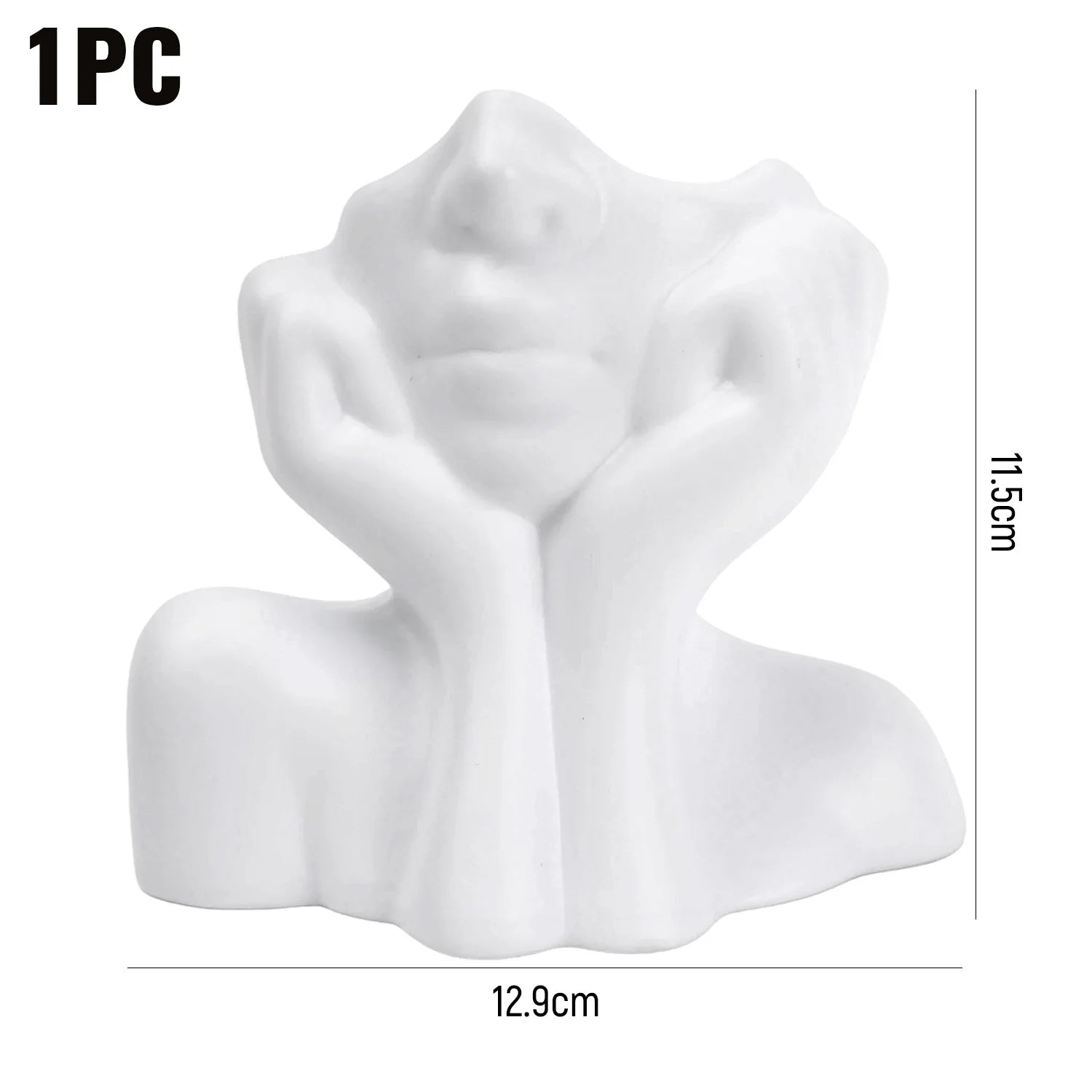 Face Shape Makeup Brush Holder – Desktop Organizer