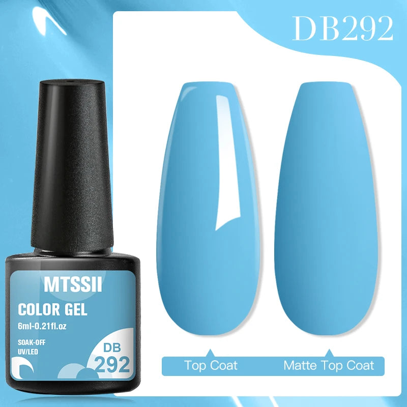 Mtssii 7ML Colorful Reflective Gel Nail Polish Glitter Sparkling Flash Glitter Gel Polish Semi Permanent Varnish Soak Off Nails
