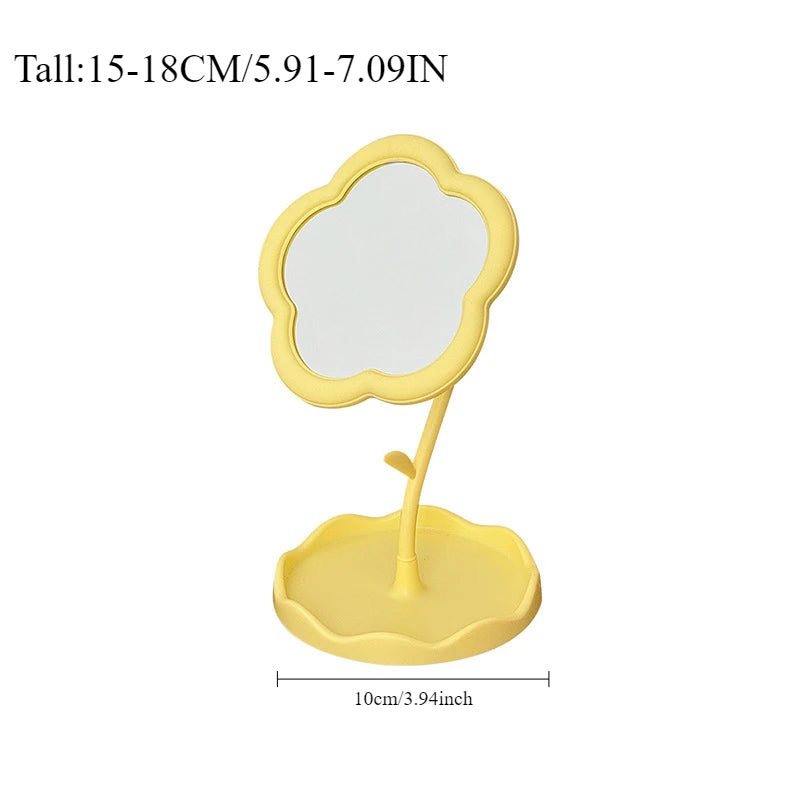 Flower Vanity Mirror – Desktop Makeup Mirror