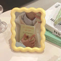 Cute Candy Color Makeup Mirror Adjustable Thickened Beauty Mirror High-definition Folding Mirror Home Bedroom Desktop