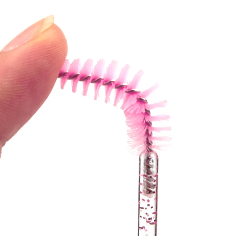 5/50 Pcs Eye Lash Brushes Eyebrow Brush False Eyelashes Extension Tools Mascara Wands Applicator Spoolers Lashes Cosmetic Tool