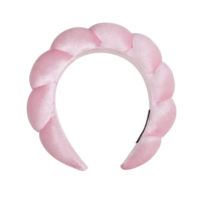 Velvet Spa Headband – Soft Face Wash Hair Band