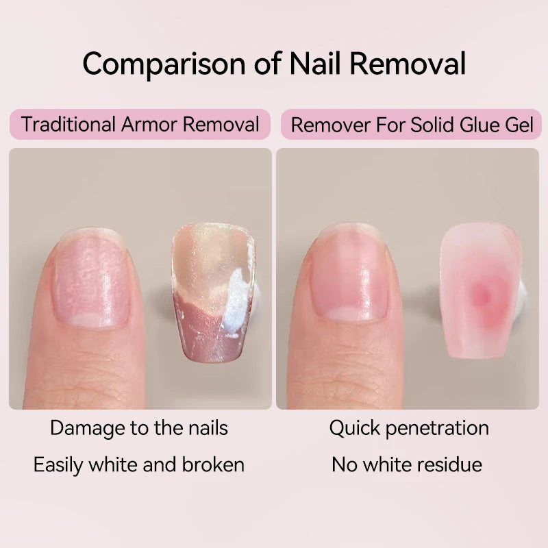 UR SUGAR 15ml Nail Gel Remover – Press-On, Solid Gel & False Nail Adhesive Remover