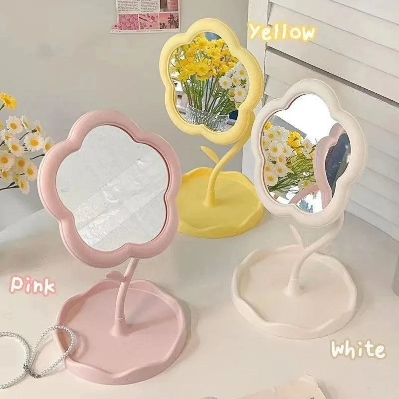 Flower Vanity Mirror – Desktop Makeup Mirror