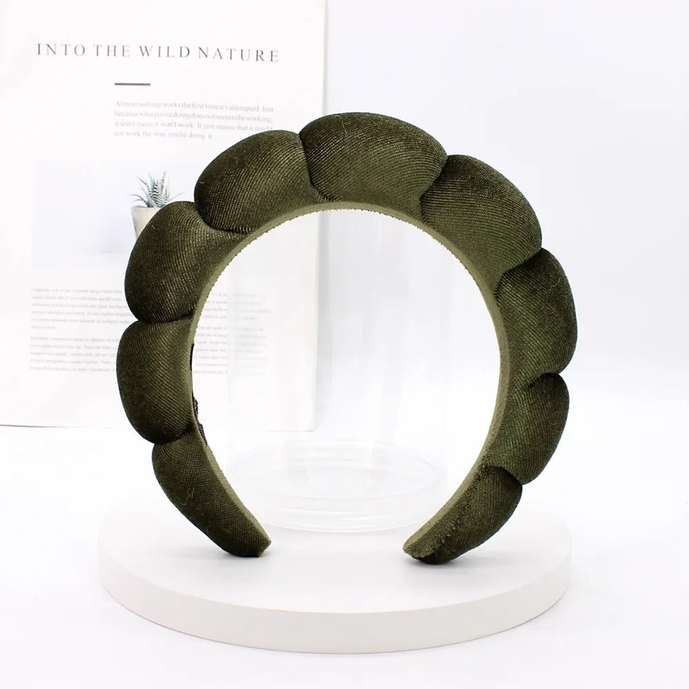 Velvet Spa Headband – Soft Face Wash Hair Band
