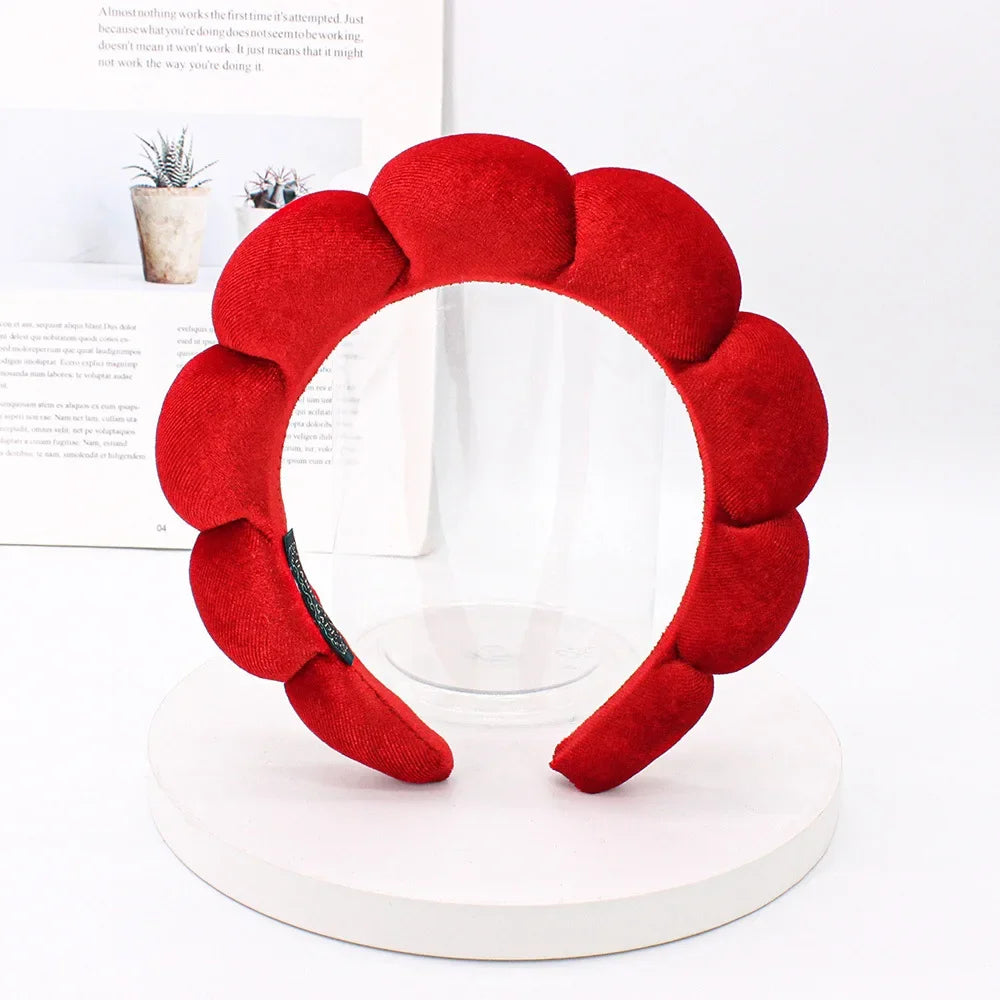Velvet Spa Headband – Soft Face Wash Hair Band