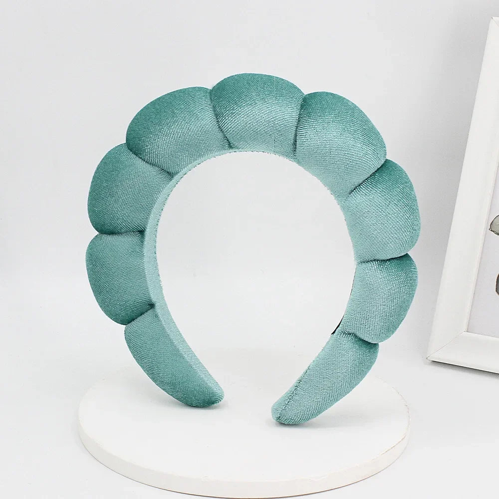 Velvet Spa Headband – Soft Face Wash Hair Band