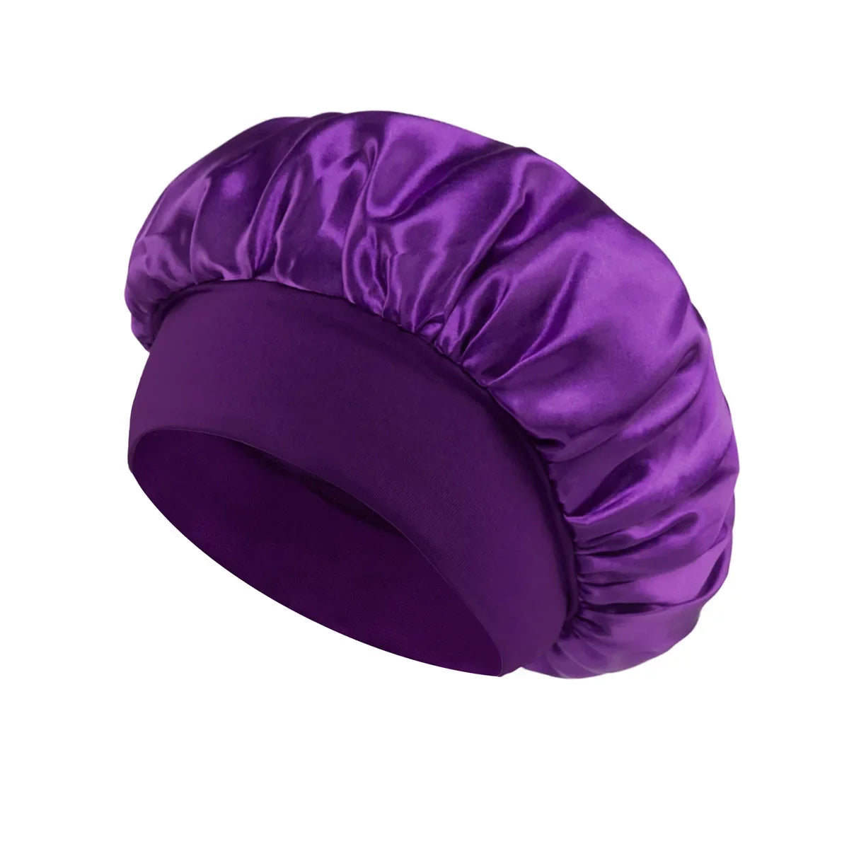 Women Satin Sleep Bonnet – Silk Hair Care Cap