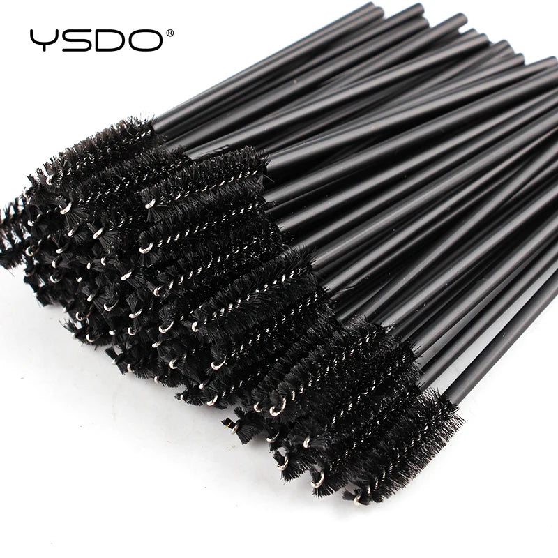 5/50 Pcs Eye Lash Brushes Eyebrow Brush False Eyelashes Extension Tools Mascara Wands Applicator Spoolers Lashes Cosmetic Tool