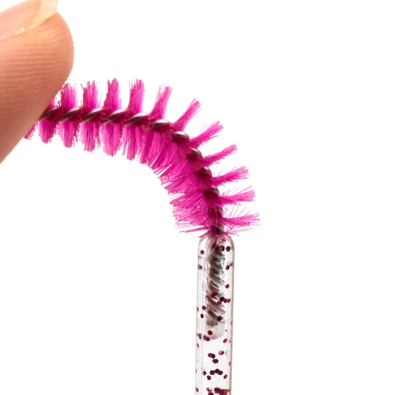 5/50 Pcs Eye Lash Brushes Eyebrow Brush False Eyelashes Extension Tools Mascara Wands Applicator Spoolers Lashes Cosmetic Tool