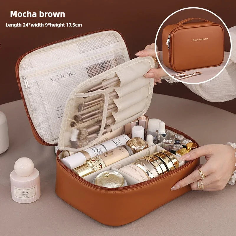 Luxury Travel Makeup Bag