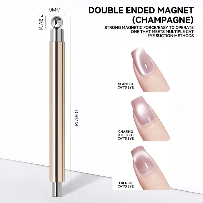 Cat Eye Nail Magnet Stick – Double End Nail Art Tool