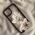 Shockproof Phone Case for iPhone 16 17 Pro Max 15 Pro 14 13 12 11 16E Air X XR XS 7 8 Plus SE Elegant Vintage Lily Floral Cover