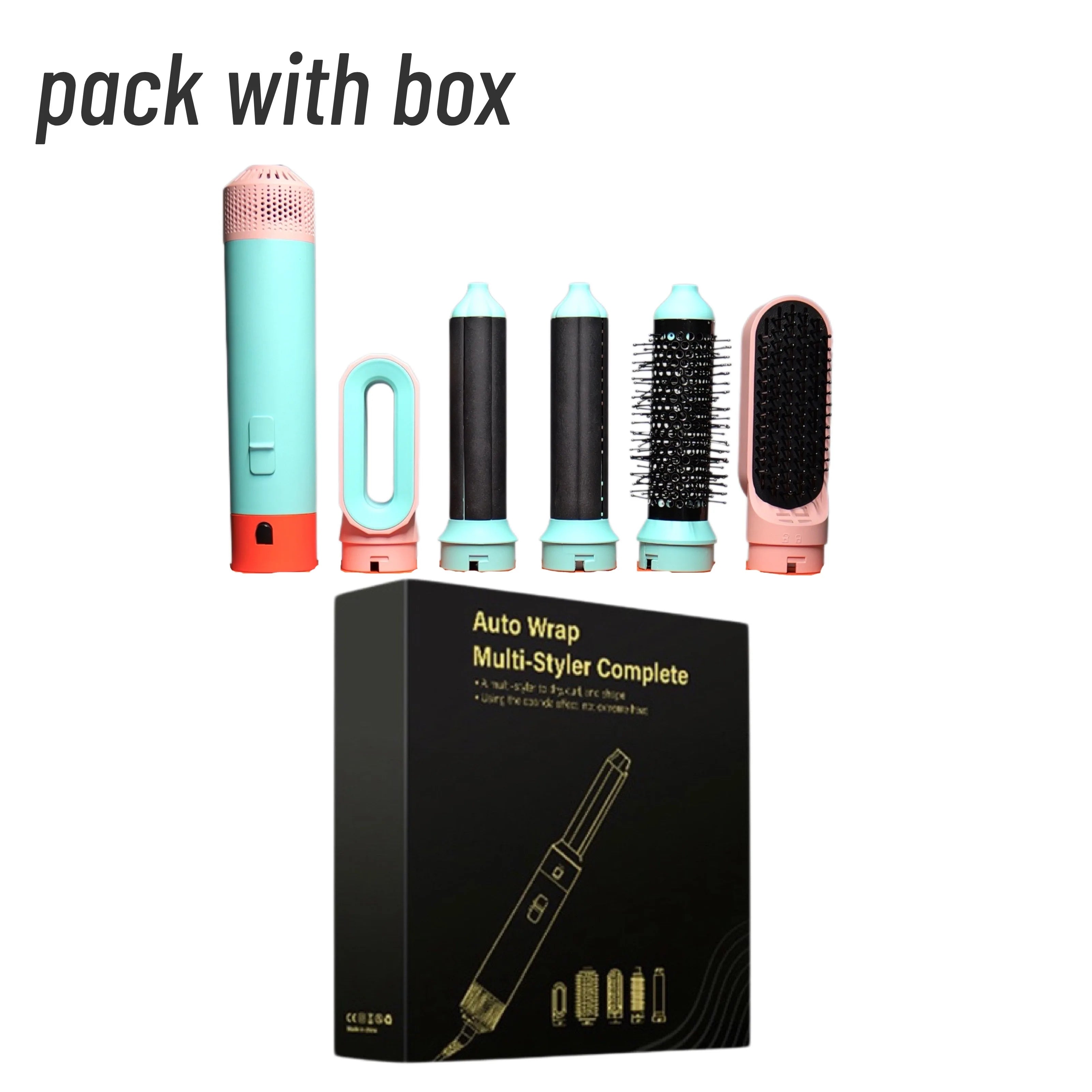 5-in-1 Hair Styler – Dryer, Curler & Hot Air Brush