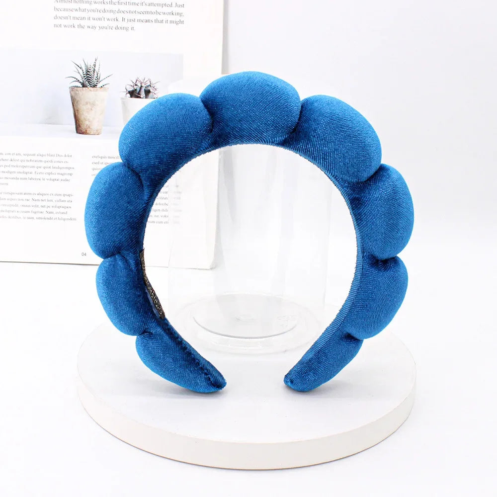 Velvet Spa Headband – Soft Face Wash Hair Band