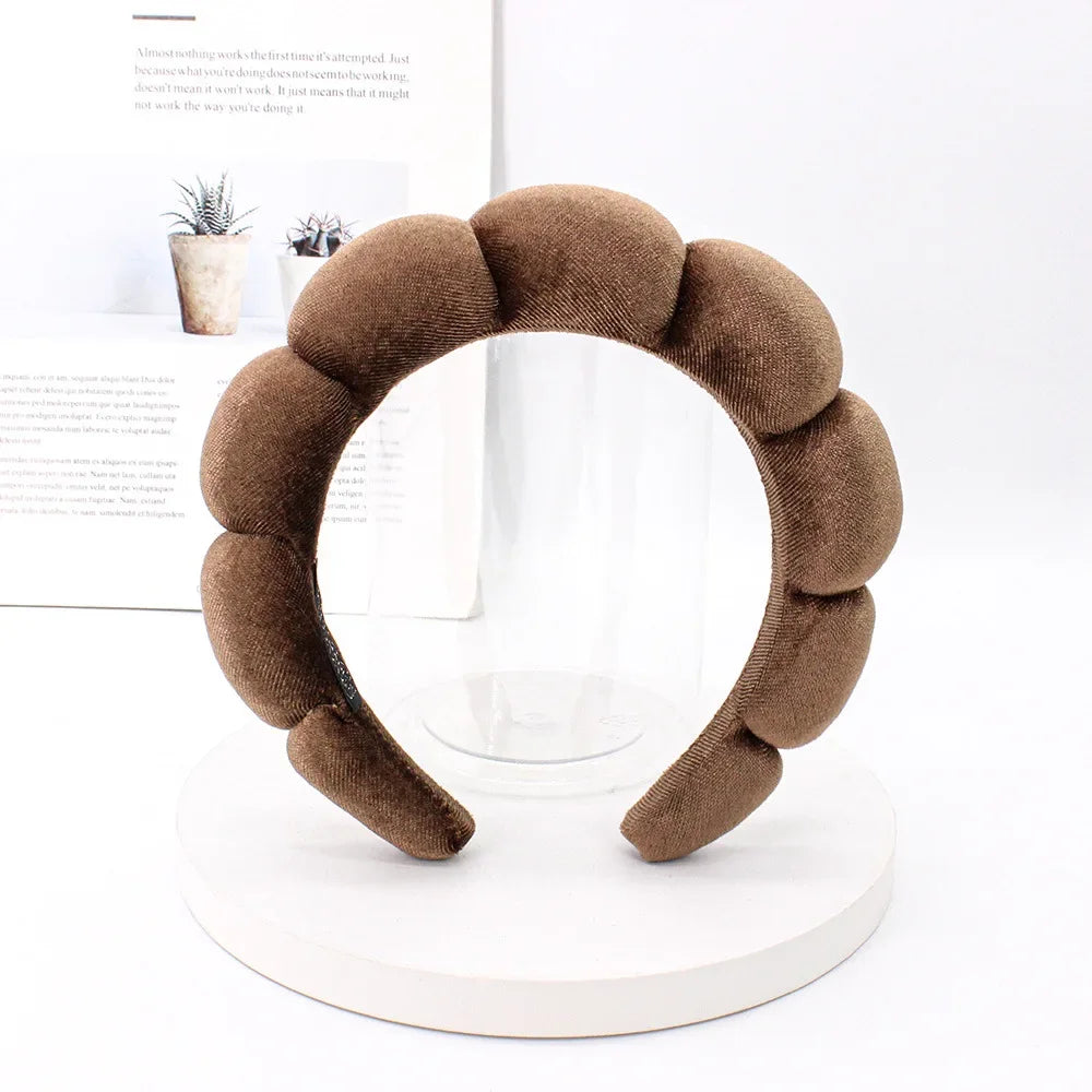 Velvet Spa Headband – Soft Face Wash Hair Band
