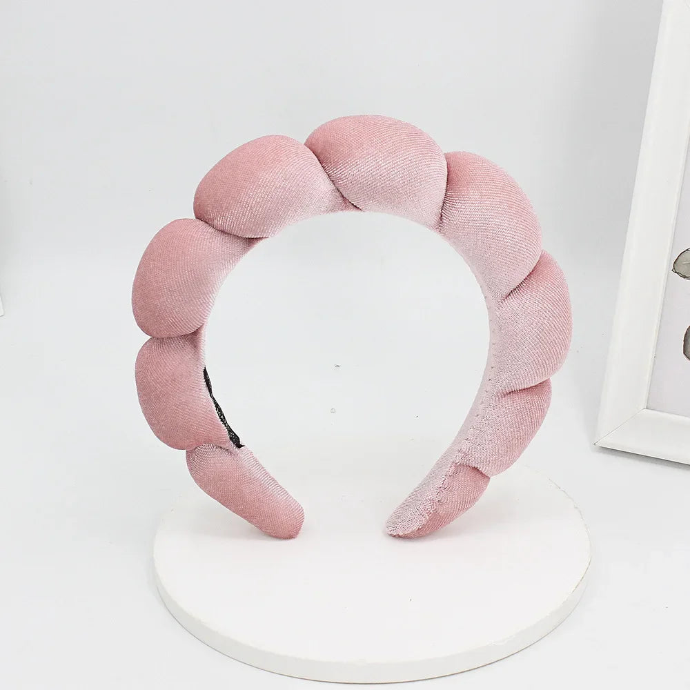 Velvet Spa Headband – Soft Face Wash Hair Band