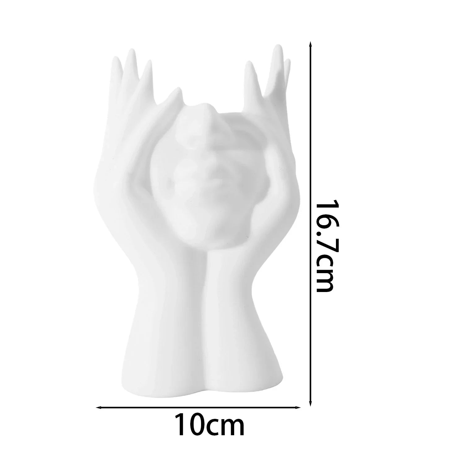 Face Shape Makeup Brush Holder – Desktop Organizer