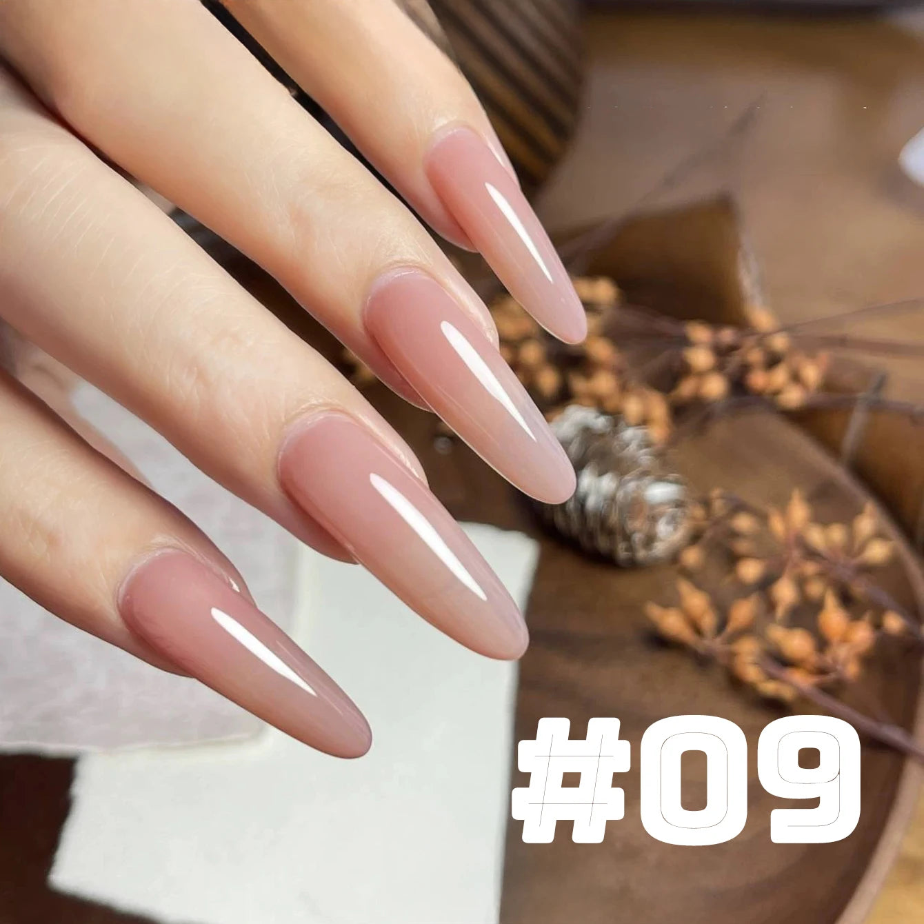 MIANEL Colorful Rock Slice Gel Nail Polish Milky Yellow-White Glittery Cream White Nails Milk Huhu Dopamine 12ml 1-6Pcs