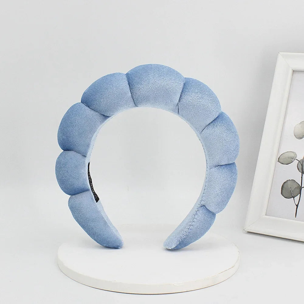 Velvet Spa Headband – Soft Face Wash Hair Band