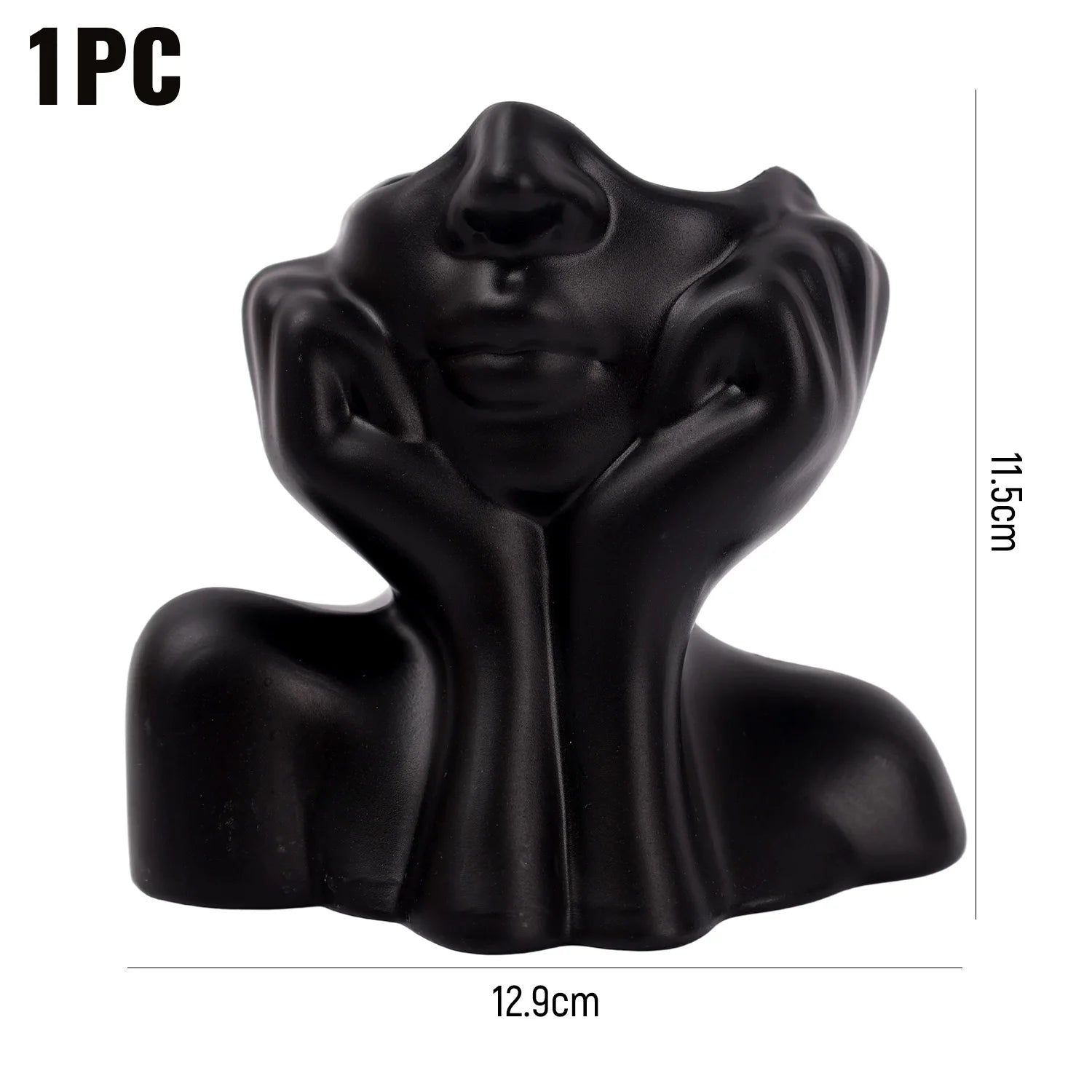 Face Shape Makeup Brush Holder – Desktop Organizer